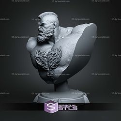 Zangief Bust 165mm STL Files