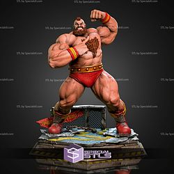 Zangief Street Fighter 404mm STL Files