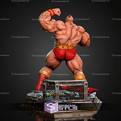 Zangief Street Fighter 404mm STL Files