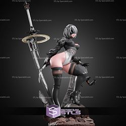 2B and Weapon Nier Automata 298mm STL Files