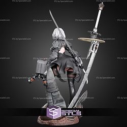 2B and Weapon Nier Automata 298mm STL Files