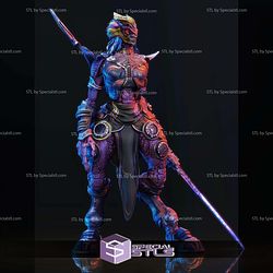 Alien Girl Xeno Fanart STL Files