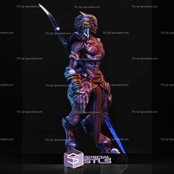 Alien Girl Xeno Fanart STL Files