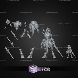 Alien Girl Xeno Fanart STL Files