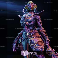 Alien Girl Xeno Fanart STL Files