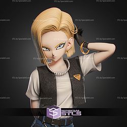 Android 18 230mm STL Files