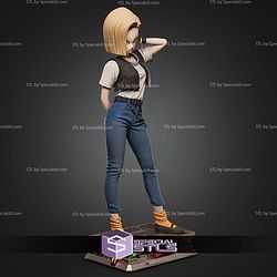Android 18 230mm STL Files