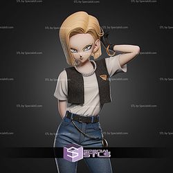 Android 18 230mm STL Files