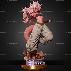 Android 21 Cake Base 1-6 STL Files