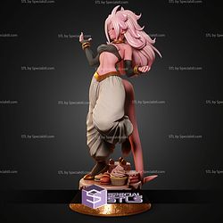 Android 21 Cake Base 1-6 STL Files