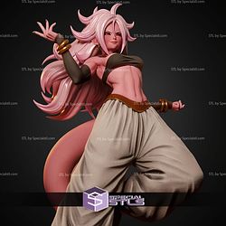 Android 21 Cake Base 1-6 STL Files