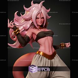 Android 21 Cake Base 1-6 STL Files