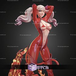 Ann Takamaki Rose and Fire Panther 220mm STL Files