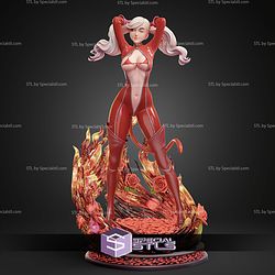 Ann Takamaki Rose and Fire Panther 220mm STL Files