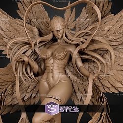Angewomon Digimon 250mm NSFW STL Files