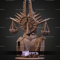 Atropos the third Moirai Bust STL Files