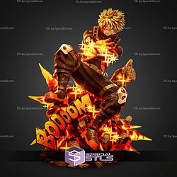 Bakugo Katsuki Boom V2 220mm STL Files