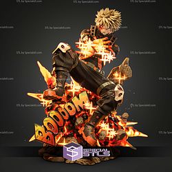 Bakugo Katsuki Boom V2 220mm STL Files