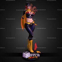Batgirl Big B Stylized 304mm STL Files