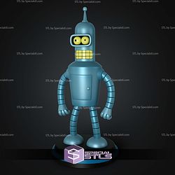 Bender Cartoon 85mm STL Files