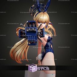 Bunny Toki Asuma Machine Gun 285mm STL Files