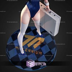 Bunny Toki Asuma Machine Gun 285mm STL Files