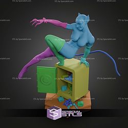 Catwoman Bank Rob 290mm STL Files