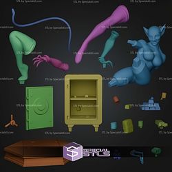 Catwoman Bank Rob 290mm STL Files