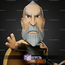 Chibi STL Collection Count Dooku