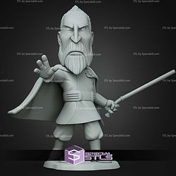 Chibi STL Collection Count Dooku