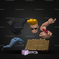 Chibi STL Collection Johnny Bravo