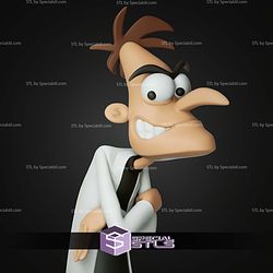 Chibi STL Collection Perry and Dr Doof