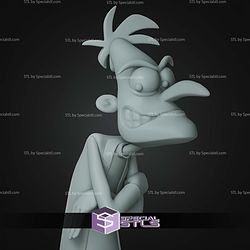 Chibi STL Collection Perry and Dr Doof