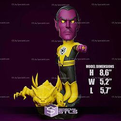 Chibi STL Collection Sinestro