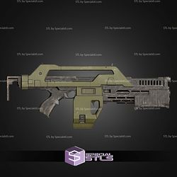 Cosplay STL Files Aliens M41A Pulse Rifle