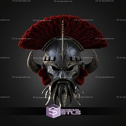 Cosplay STL Files Caesar Legion Lacerta Legate Helmet