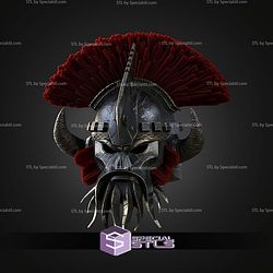 Cosplay STL Files Caesar Legion Lacerta Legate Helmet
