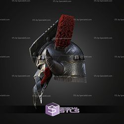 Cosplay STL Files Caesar Legion Lacerta Legate Helmet