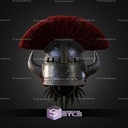 Cosplay STL Files Caesar Legion Lacerta Legate Helmet