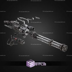 Cosplay STL Files Hell Divers 2 Maxi Gun