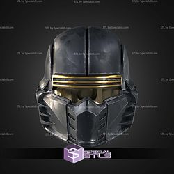 Cosplay STL Files Hell Divers 2 Sanactioner Helmet