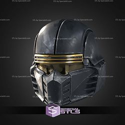 Cosplay STL Files Hell Divers 2 Sanactioner Helmet
