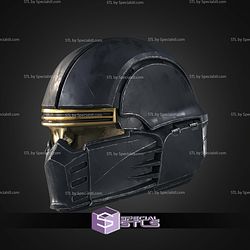 Cosplay STL Files Hell Divers 2 Sanactioner Helmet