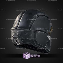 Cosplay STL Files Hell Divers 2 Sanactioner Helmet