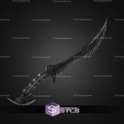 Cosplay STL Files Skyrim Daedric Dagger