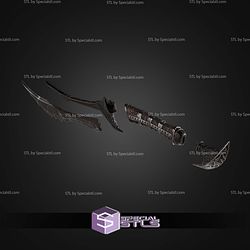 Cosplay STL Files Skyrim Daedric Dagger