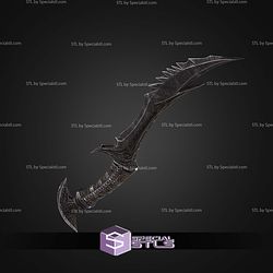 Cosplay STL Files Skyrim Daedric Dagger
