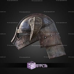 Cosplay STL Files Skyrim Iron Helmet