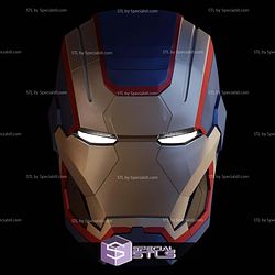 Cosplay STL Files War Machine Mark 2 Iron Patriot