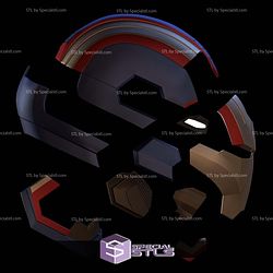 Cosplay STL Files War Machine Mark 2 Iron Patriot